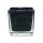 Overpot-Flowerpot glass cubes - 8x8x8cm black