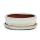 Bonsai cup and saucer Gr. 2 - light beige - oval - model O7 - L 15,5cm - B 12cm - H 4,5cm