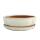 bol bonsaï avec soucoupe taille 3 - beige clair - haitang/ovale - modèle i5 - l 17cm - b 14cm - h 5,5cm