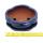 Bonsai bowl with saucer Gr. 2 - haitang I3 - blue - L 15cm - W 12cm - H 6cm