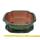 Bonsai bowl with saucer Gr. 4 - haitang I4 - green - L 26cm - W 20,5cm - H 8,5m