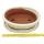 Bonsai bowl with saucer Gr. 4 - oval O4 - light beige - L 25cm - W 20cm - H 8cm