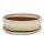 Bonsai bowl with saucer Gr. 4 - oval O7 - light beige - L 26cm - W 21cm - H 7,5cm