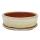 Bonsai bowl with saucer Gr. 5 - oval O1 - light beige - L 31cm - W 24cm - H 9cm