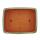 bol bonsaï avec soucoupe taille 5 -  rectangulaire g30 - brun olive - l 32cm - b 24,5cm - h 8cm