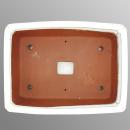 Bonsai bowl - oversize - rectangular - light beige - L 45.5cm - W 34cm - H 10cm