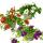 Eisenkraut h&auml;ngend - Verbena - 12cm Topf - Set mit 3 Pflanzen - Farb-Mix