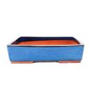Bonsai pot XL - rectangular G30 - blue - L36.5cm x W28cm...