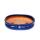 Pot à bonsaï - ovale O47 - bleu - L19cm x W13,5cm x H5cm