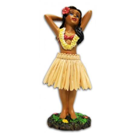 Hawaii miniature Dashboard Hula Doll - Girl