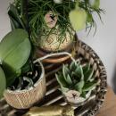 Kolibri Home - Decorative tray - Round bamboo bowl 30cm