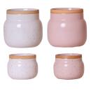 Übertopf "Vintage Bowl" - Keramik in rosa...