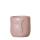 Planter "Zen Face" - sand-colored brown - ceramic with face - suitable for 9cm pots