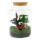 Milky" bottle garden - DIY plant terrarium - 30 cm high