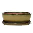 bonsai bol avec soucoupe Gr. 5 - Olive-brun -...