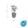 Bodendecker - Walderdbeere - Fragaria vesca - 9cm Topf - Set mit 6 Pflanzen