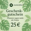 25 € Wertgutschein