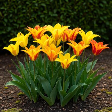 Exotenherz flower bulbs - Tulips Tulipa Vendeeglobe (12 pieces) diameter 11-12cm