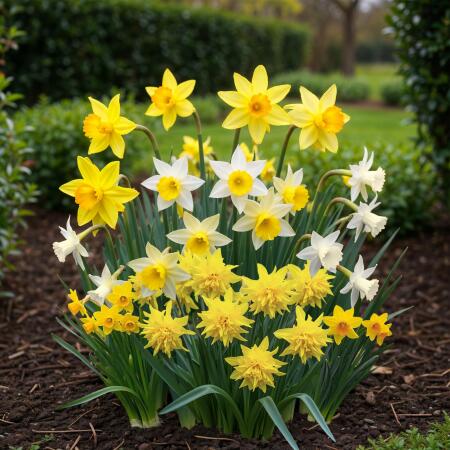Cœur dexotisme bulbes à fleurs - Narcisse Narcis Botanical Mix (20 pièces) diamètre10-12cm