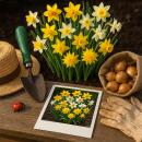 Cœur dexotisme bulbes à fleurs - Narcisse Narcis Botanical Mix (20 pièces) diamètre10-12cm