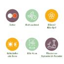 Exotenherz Flower bulbs - Narcissus Narcis Replete - White/Orange (10 pieces) Diameter 10-12cm