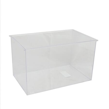 Empty plastic aquarium, small
