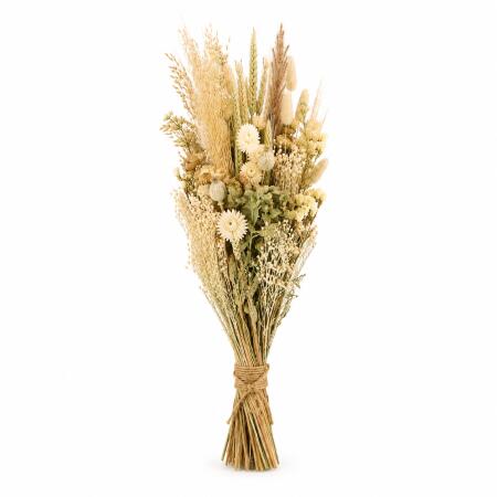 Bouquet - Dried Flowers - Natural Field Flowers - Natural - 25cm Diameter - 60cm Length