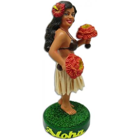Hawaii miniature Dashboard Mini Hula - Uli Uli Girl