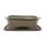 bol bonsaï avec soucoupe taille 5 - brun olive - angulaire - modèle g4 - l 31cm - l 23cm - h 9,5 cm