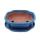 Bonsai-Schale mit Unterteller Gr. 4 - Blau - haitang/oval - Modell I4 - L 26cm - B 20,5cm - H 8,5cm