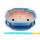 Bonsai cup and saucer Gr. 4 - blue - haitang/oval - model I4 - L 26cm - B 20.5cm - H 8.5cm