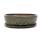 Bonsai cup and saucer Gr. 4 - olive brown - oval - model O7 - L 26cm - B 21cm - H 7,5cm