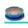 Bonsai cup and saucer Gr. 2 - blue - haitang/oval - model I5 - L 14,5cm - B 12,5cm - H 5cm