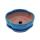 Bonsai bowl with base plate Gr. 1 - blue - haitang/oval - model I5 - L 12cm - W 9.5cm - H 4.5 cm