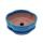 bol bonsaï avec soucoupe taille 1 - bleu - haitang/ovale - modèle i5 - l 12cm - b 9,5cm - h 4,5 cm