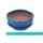 bol bonsaï avec soucoupe taille 1 - bleu - haitang/ovale - modèle i5 - l 12cm - b 9,5cm - h 4,5 cm