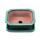 bol bonsaï avec soucoupe taille 1 - vert - carré - modèle g13 - l 12cm - b 9,5cm - h 4,5 cm