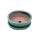 Bonsai cup and saucer Gr. 1 - green oval - model O7 - L 12cm - W 9.5cm - H 4.5 cm